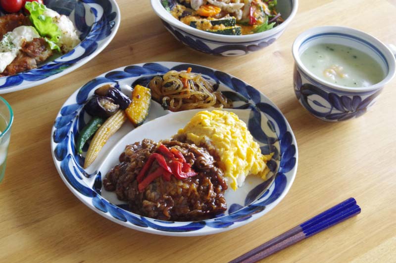 楽天市場】amabro アマブロ ランチプレート DAYS OF KURAWANKA 波佐見