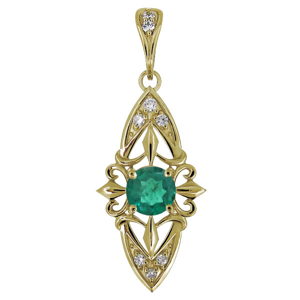 楽天市場】ネックレス トップ メンズ シルバー 喜平用 エメラルド 父の