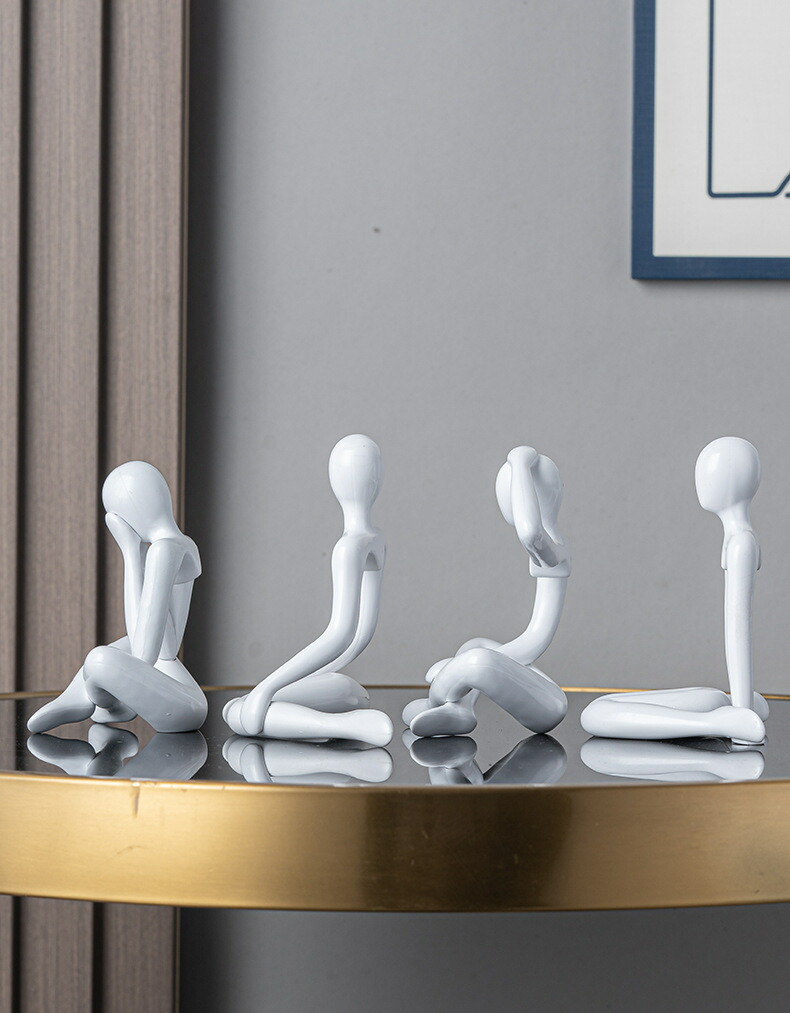 楽天市場】送料無料 オブジェ 置物 インテリア 人像 人形 人体 人型