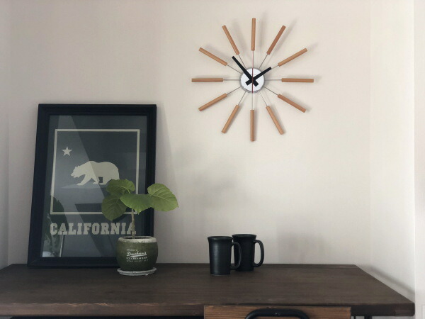 楽天市場】掛け時計 アートワークスタジオ 時計 ATRAS アトラス