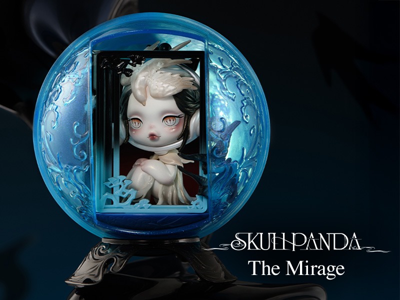 楽天市場】SKULLPANDA The Mirage シリーズ【ピース】 : POP MART