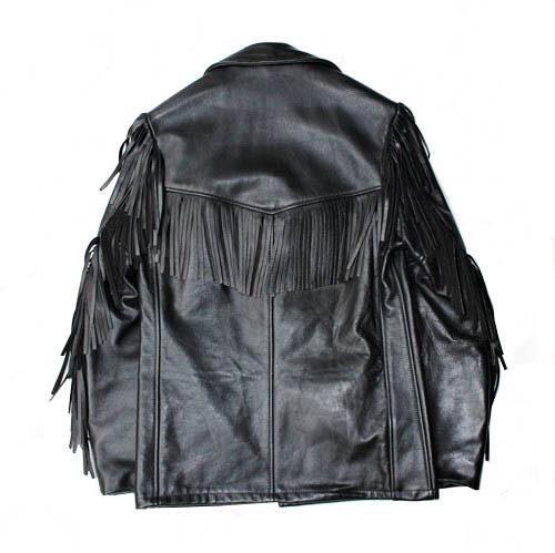 楽天市場】gm/Schott／ショット レザー フリンジ ジャケット 193US