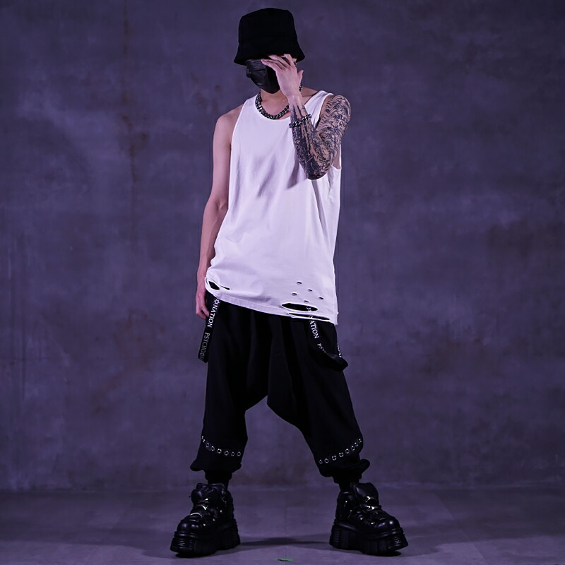 楽天市場】V系 タンクトップ メンズ ヴィジュアル系 ファッション