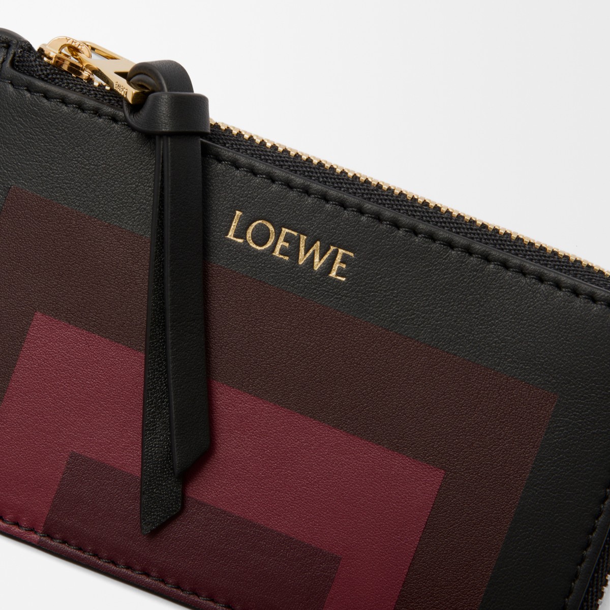 楽天市場】LOEWE COIN CARDHOLDER ZIP C643Z40XA7 1101 BLACK/BURGUNDY