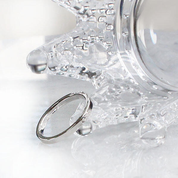 楽天市場】【15号サイズ】K10ホワイトゴールド K10WG リング/指輪