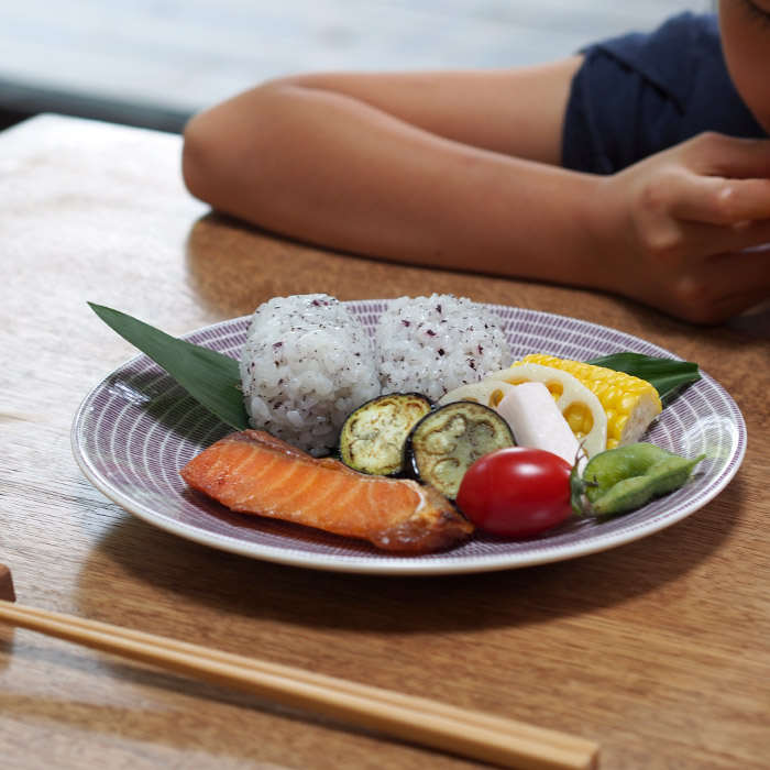 楽天市場】アラビア 24h アベック プレート 20cm パープル / ARABIA