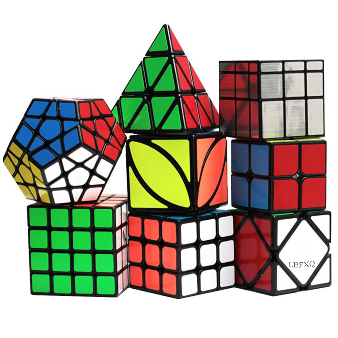 楽天市場】8点セットルービックスキューブパズル専門教育玩具簡単に