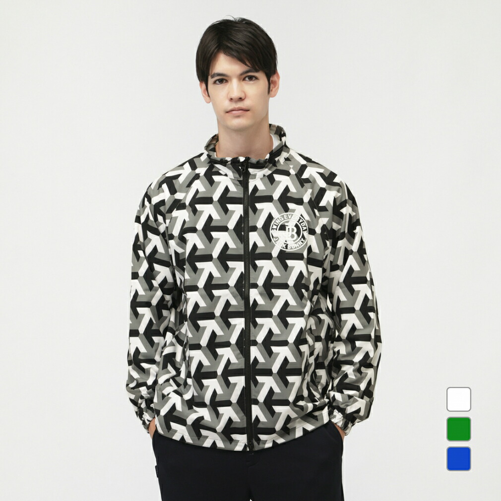 楽天市場】ジャック バニー ゴルフウェア 長袖ウインドブレーカー 秋