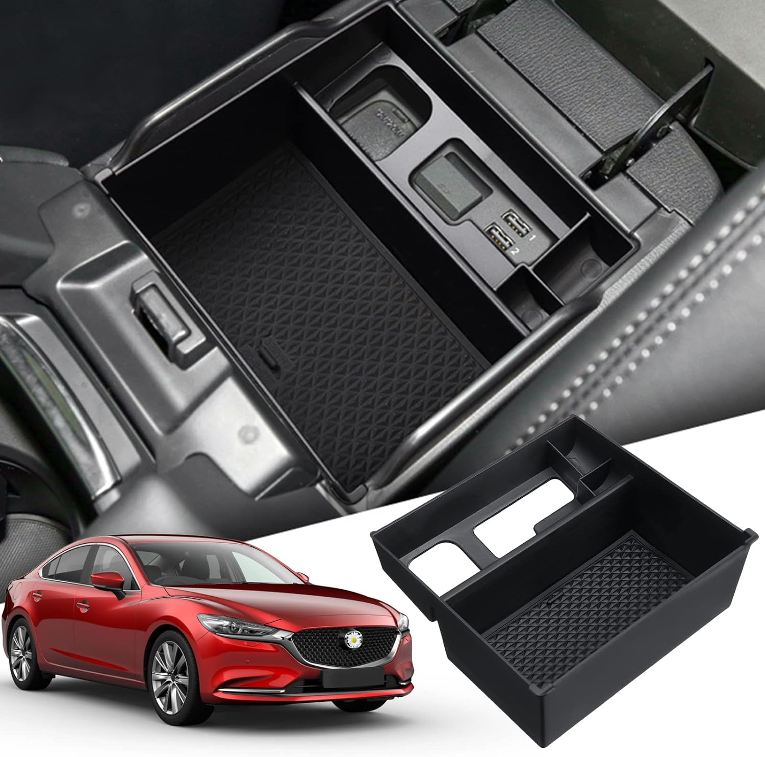 楽天市場】マツダ6 アテンザ 専用 センターコンソール mazda6