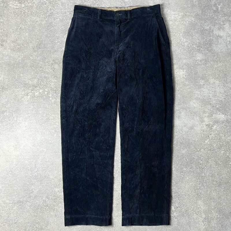 楽天市場】90s POLO RALPH LAUREN ノータック 太畝 コーデュロイ