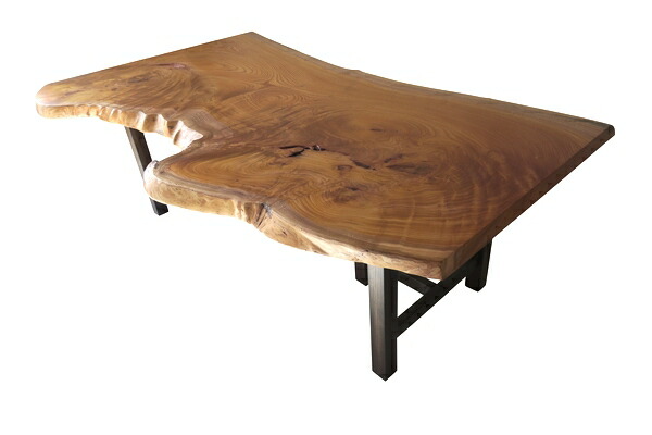 楽天市場】ダイニングテーブル 一枚板 ケヤキ けやき 欅 天然木 無垢