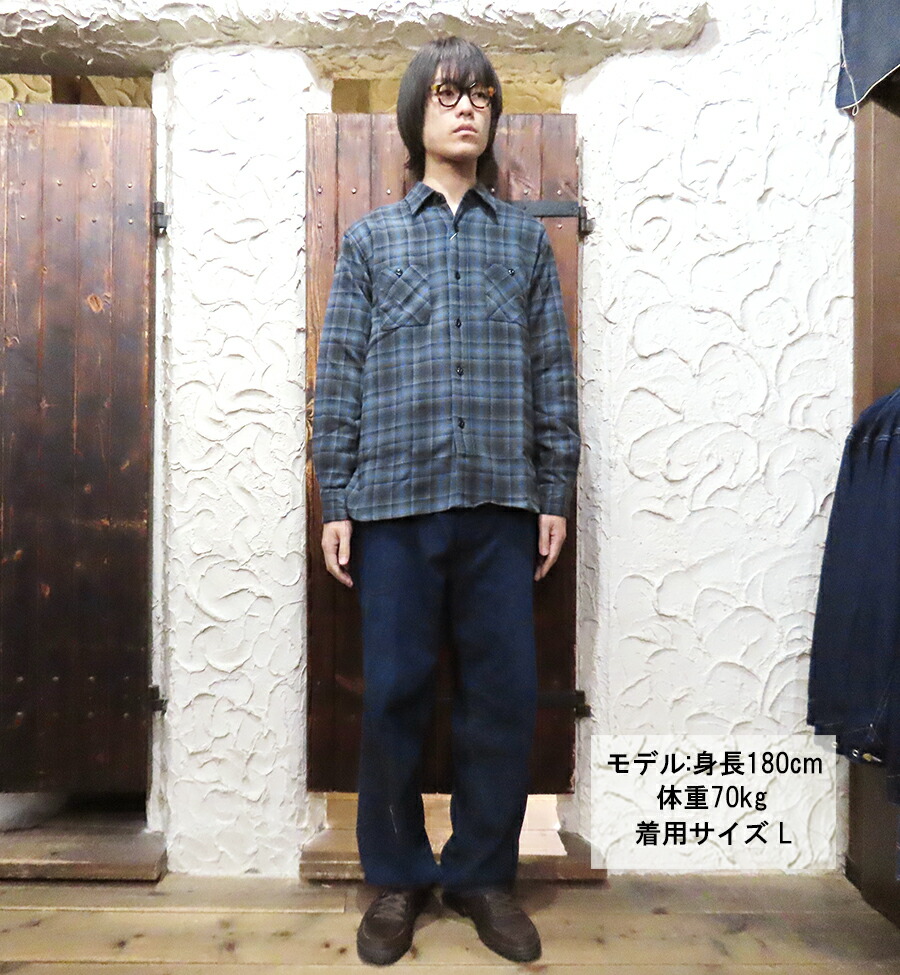 楽天市場】シュガーケーン SUGAR CANE ネルシャツ SC29563 TWILL CHECK