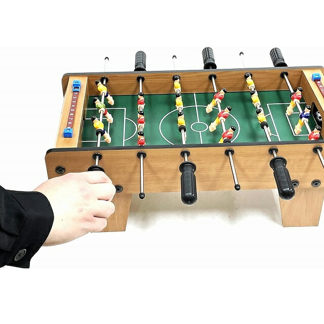 楽天市場】【ご家庭で本格サッカーゲーム】卓上サッカーゲーム 6軸 短