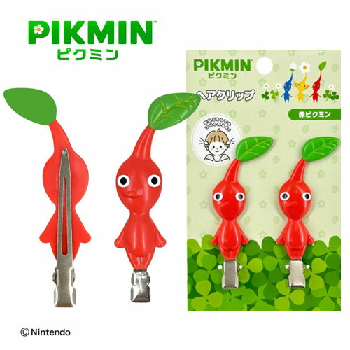 楽天市場】SA【ピクミン Pikmin 前髪 クリップ 赤ピクミン