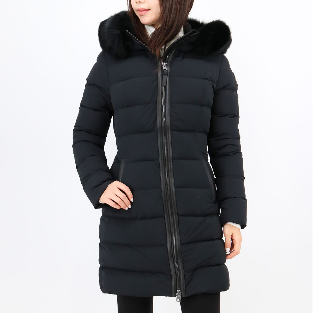 楽天市場】□MACKAGE マッカージュ CALLA-BX BLACK ダウンコート