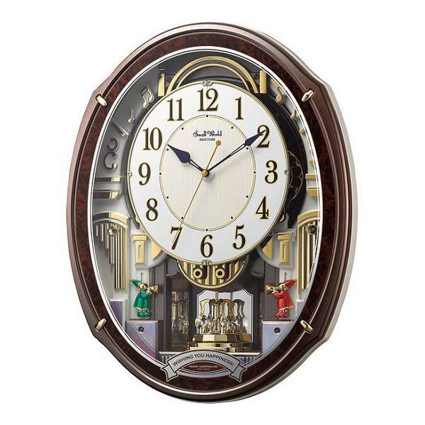 楽天市場】スモールワールド ノエルM 電波からくり掛け時計 4MN513RH23