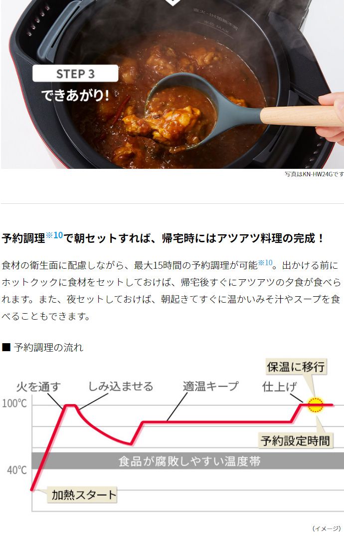 楽天市場】SHARP シャープ ヘルシオホットクック KN-HW16G-B ブラック