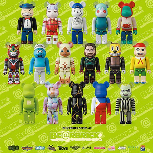 楽天市場】ベアブリック シリーズ49 フィギュア 24個入り カートン BE