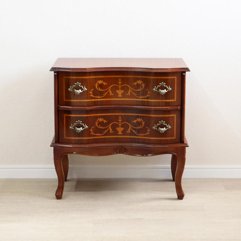 楽天市場】TAROCCO VACCARI ナイトチェストイタリア家具 ブラウン