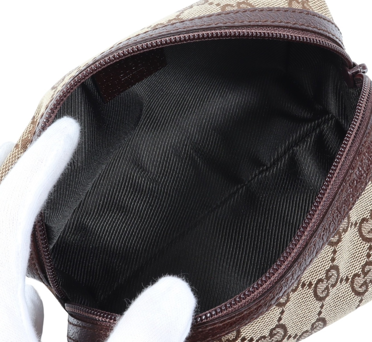 楽天市場】【中古】GUCCI グッチ ポーチ 29595 GGキャンバス レザー