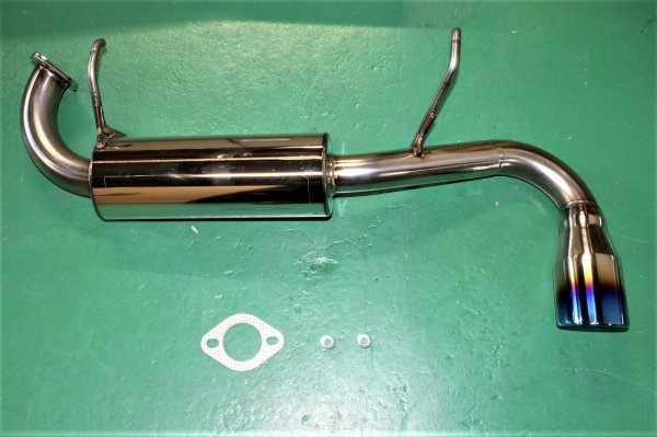 楽天市場】ジムニー マフラー 3BA-JB64W 3BA-JB74W 純正バンパー対応