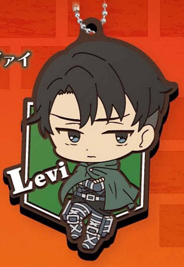 楽天市場】進撃の巨人 ラバーストラップ リヴァイの通販