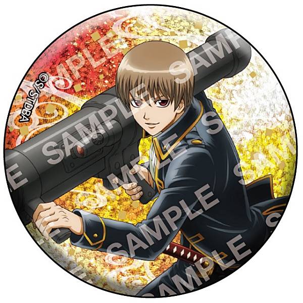 楽天市場】【沖田総悟(グリッター缶バッジ)】銀魂 缶バッジ