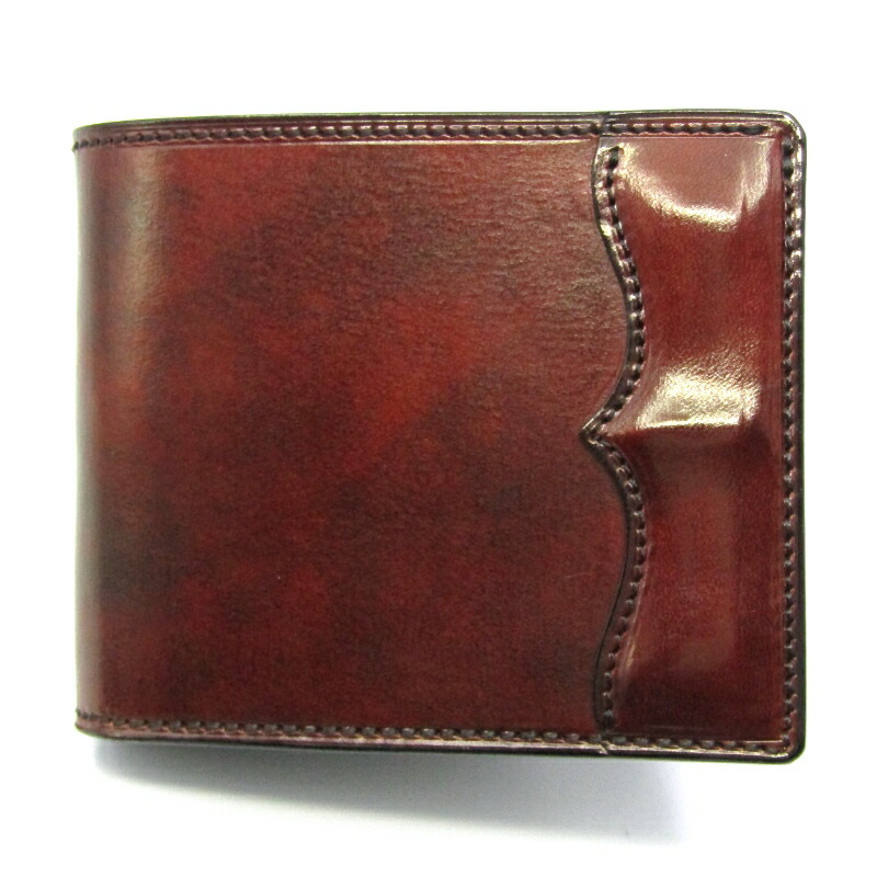 楽天市場】【中古】美品 TRAD BISON トラッドバイソン 二つ折り財布
