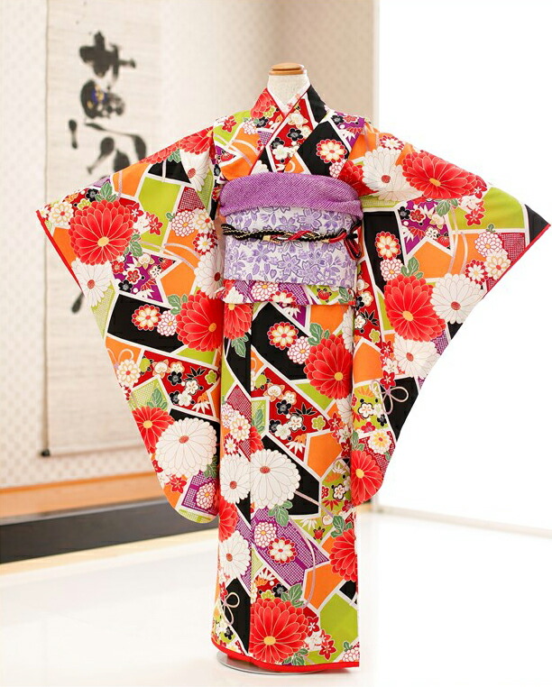 楽天市場】ジュニア着物レンタル ぷちぷり「和モダン」ブランド 黒