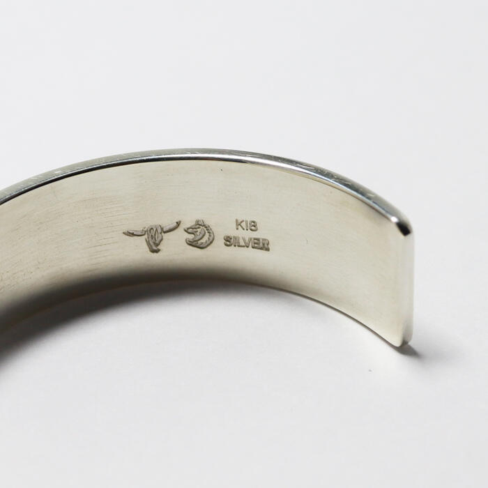 楽天市場】TADY&KING平打ちバングルSV K18ウルフ : TADY＆KING楽天市場店