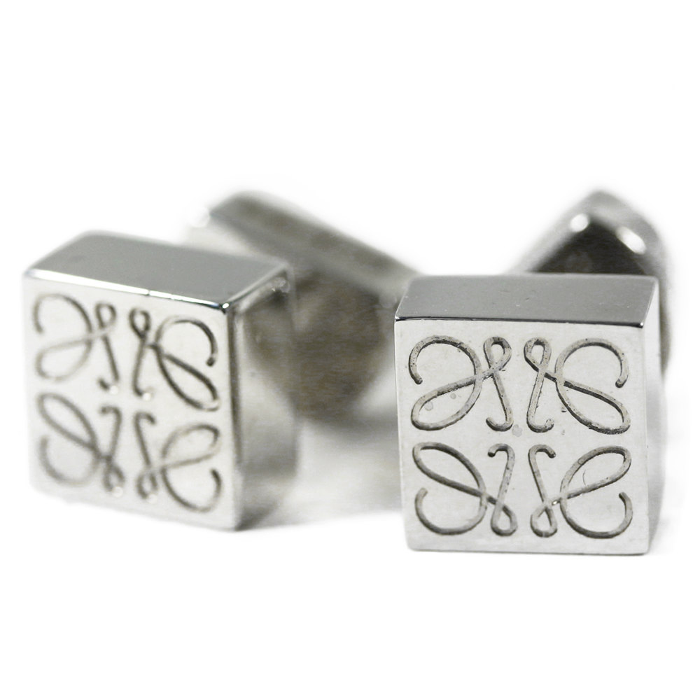 楽天市場】ロエベ アナグラム・スタッド・スクエアフォルムピアス/合金