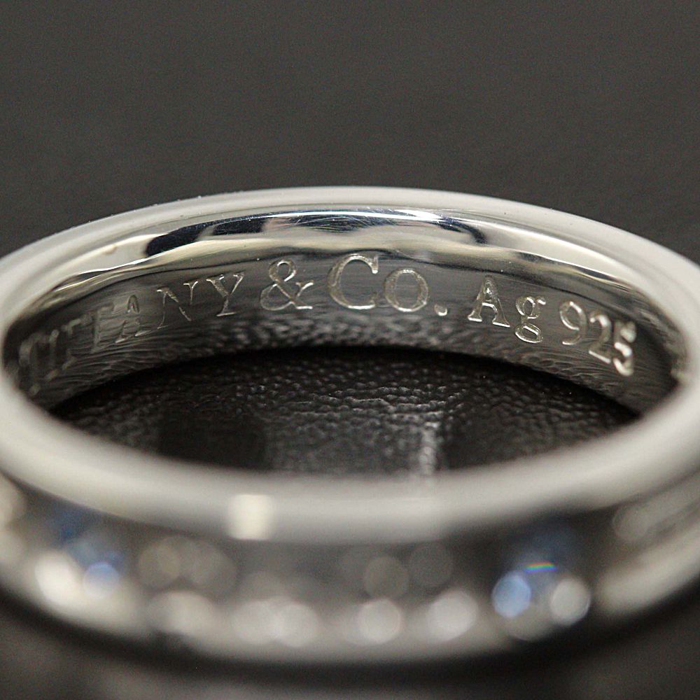 楽天市場】ティファニー 1837 2Pモンタナサファイア ナローリング 指輪