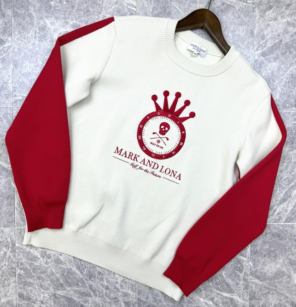 楽天市場】 MARK&LONA マークアンドロナ 23AW GOLF OR DIE スカル柄