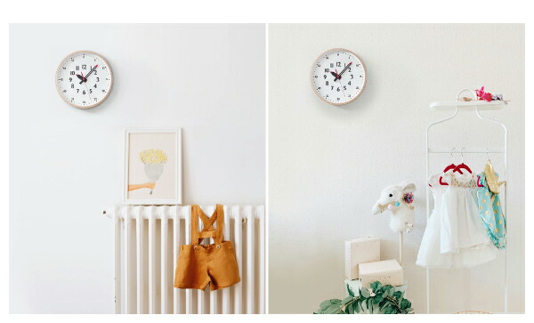 楽天市場】知育時計【選べる特典付き】レムノス 掛け時計 ふんぷん