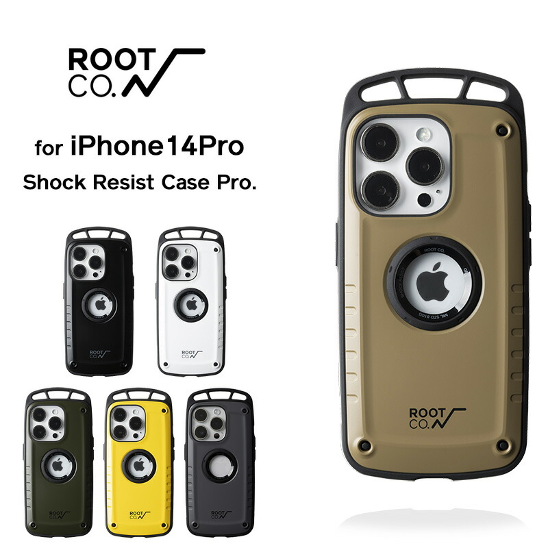 楽天市場】【ROOT CO.】[iPhone14Pro専用]GRAVITY Shock Resist Case