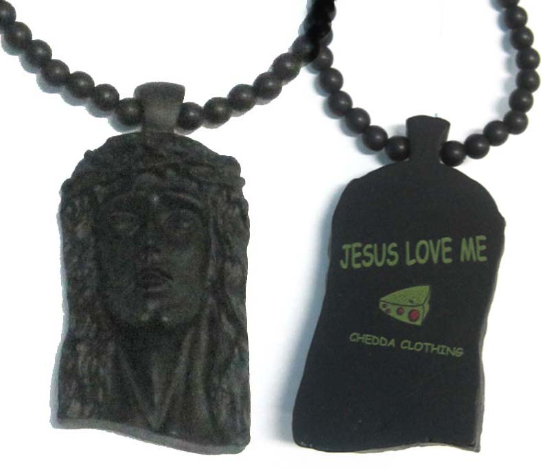 楽天市場】【メール便3点まで270円】4カラー JESUS ネックレス