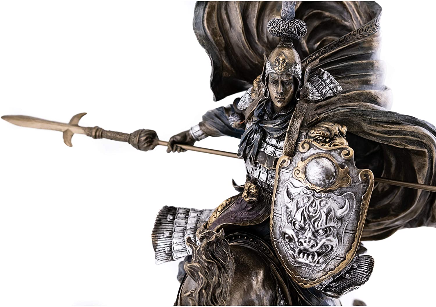 楽天市場】三国志 趙雲子龍 三国志演義 ブロンズ風彫像 花三国志 正子