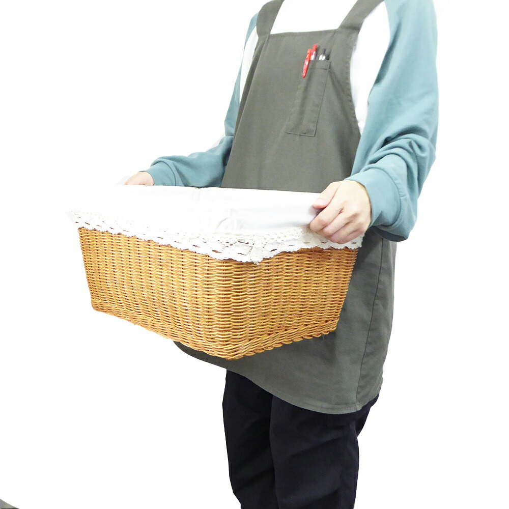 楽天市場】WF8004 布付き収納バスケット かごバスケット 小物収納 脱衣