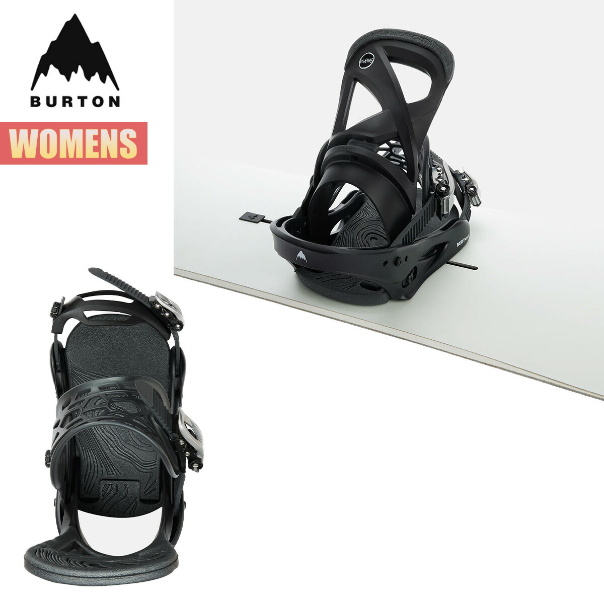 楽天市場】【3月1日限定P11倍】バートン ビンディング レディース 25