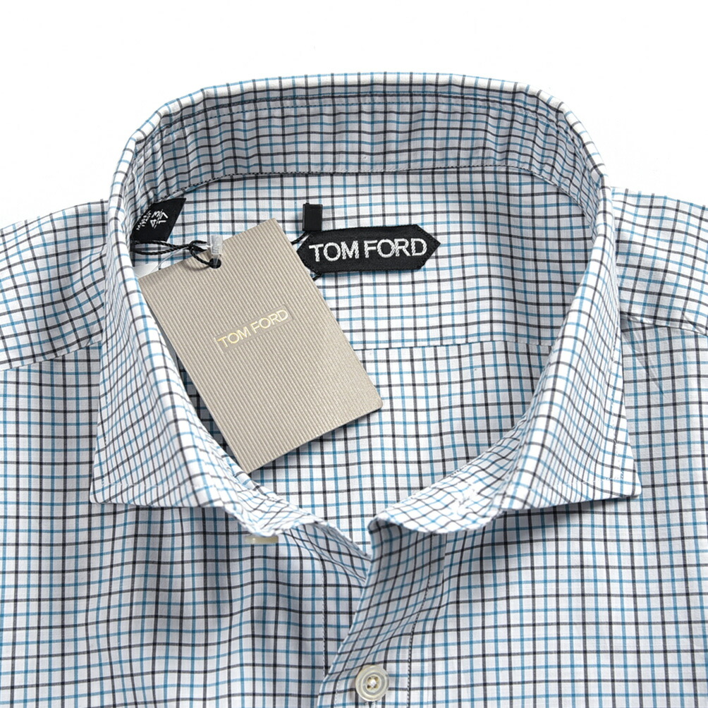 楽天市場】トムフォード TOM FORD ドレスシャツ ワイドカラー 長袖