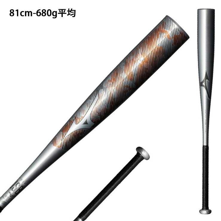 楽天市場】ミズノ 限定 少年軟式 金属バット ホットメタル HOT METAL