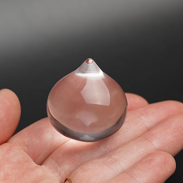 楽天市場】【AA】天然水晶 摩尼宝珠 マニ宝珠 約35～37g 約30mm 水晶AA