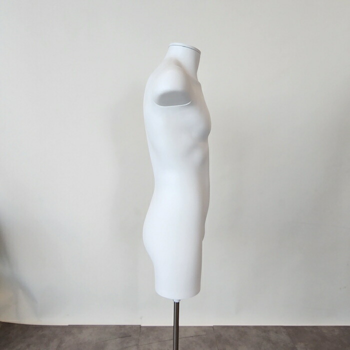 楽天市場】【業務用】PP製 紳士トルソー ホワイト 1台コスト