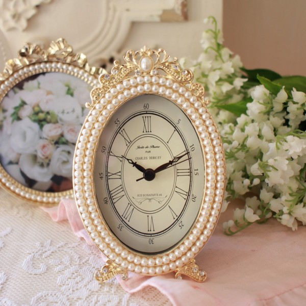 楽天市場】ゴールド 置時計の通販