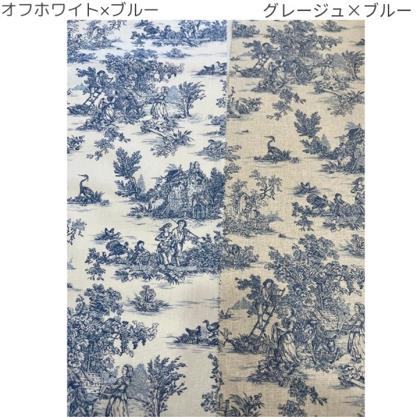 楽天市場】トワルドジュイ 田園 フランス生地 服地 (オフホワイト