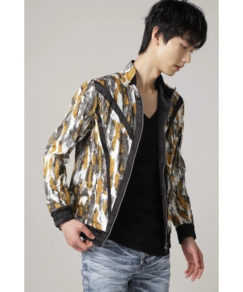 TORNADO MART｜TORNADO MART∴塩縮ツイルレオパードブルゾン | Rakuten