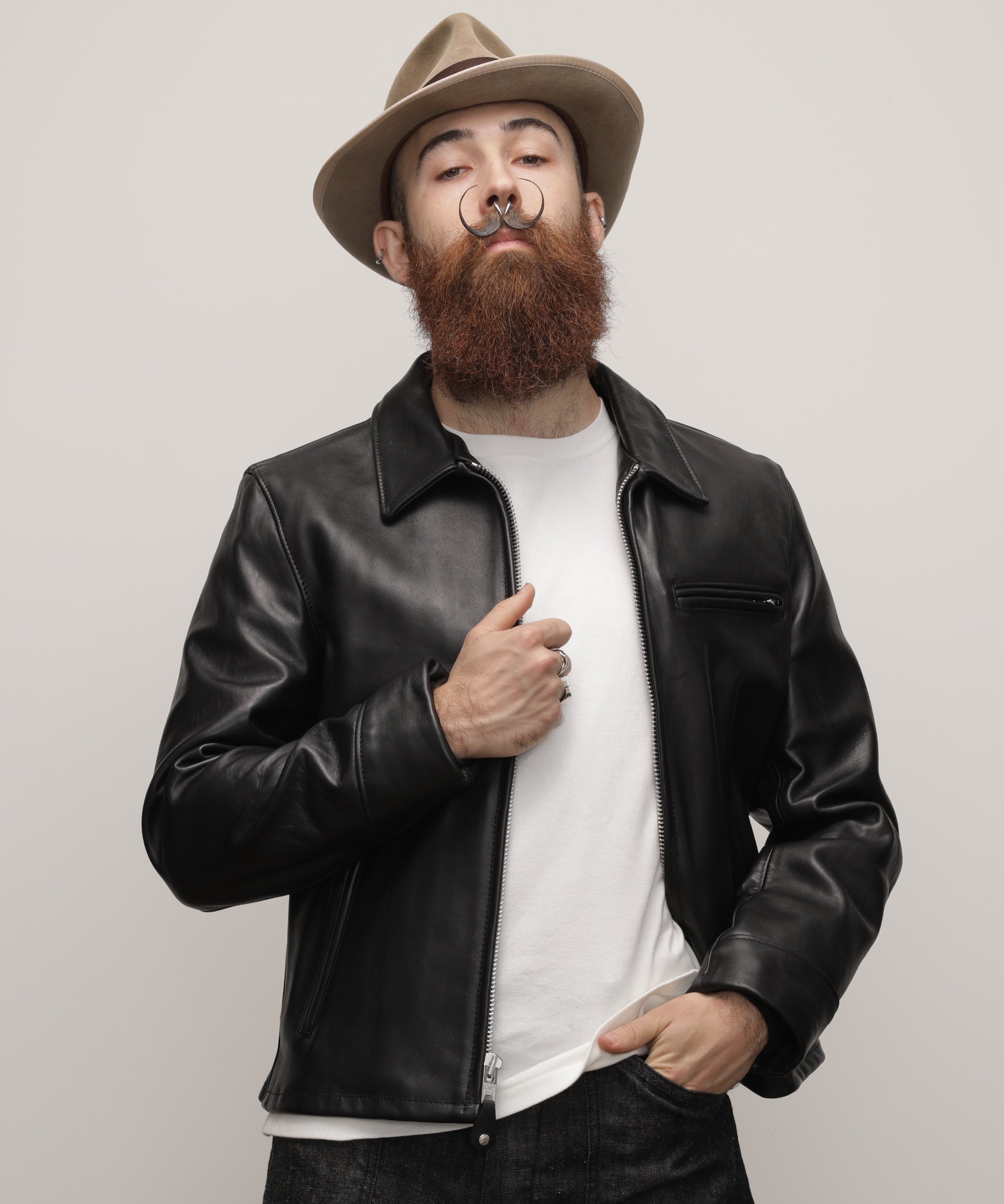 Schott｜103US TRUCKER JACKET/レザートラッカー ジャケット | Rakuten