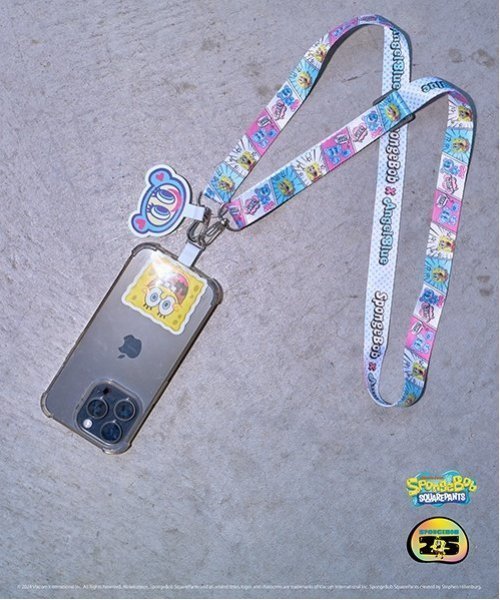 NARUMIYA ONLINE｜【スポンジ・ボブ】×【Angel Blue】スマホストラップ