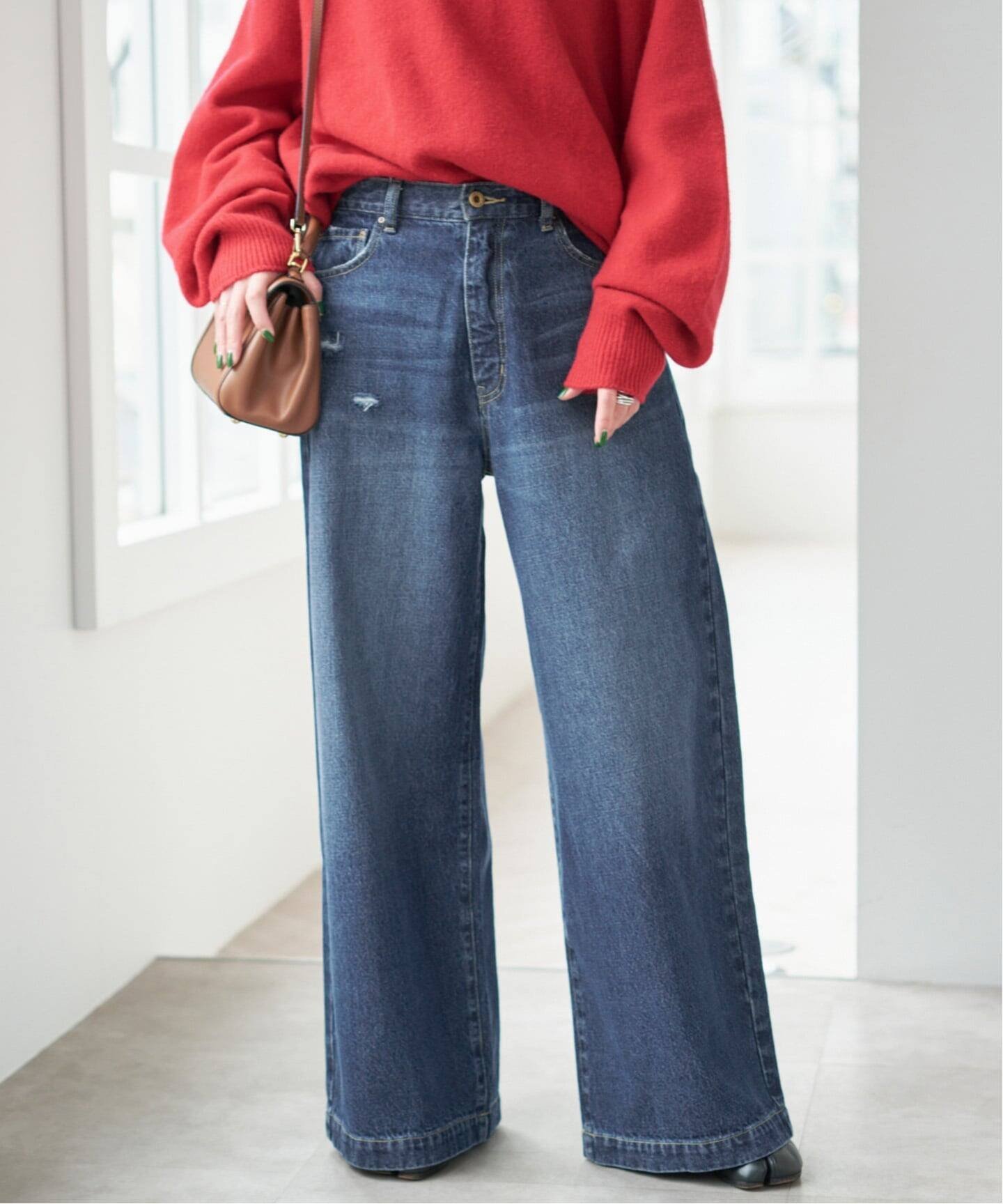 Spick & Span｜《追加3》 5 1/2 BAGGY DENIM | Rakuten Fashion(楽天