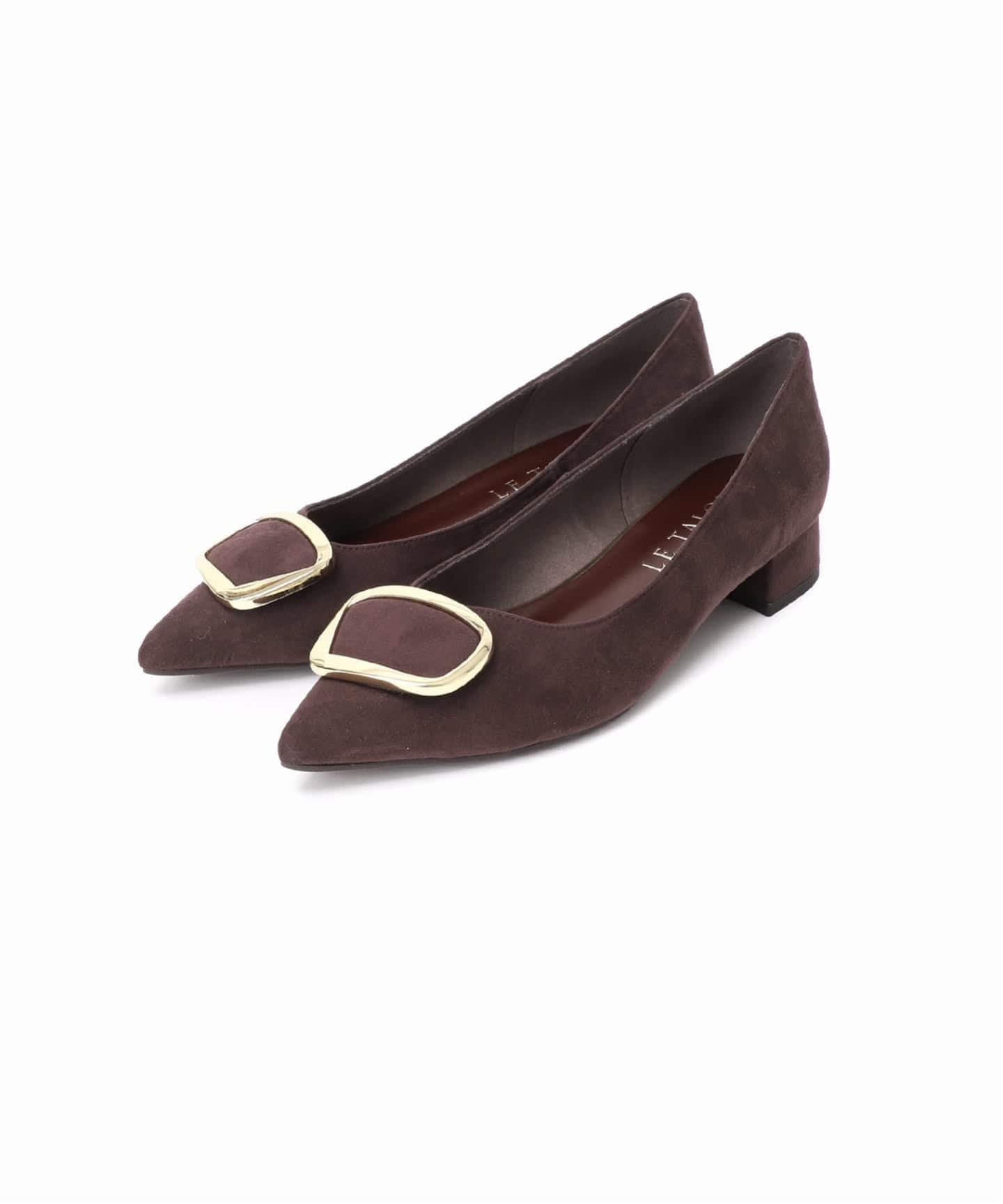 LE TALON｜《追加》3cmポインテッドニュアンスバックルパンプス